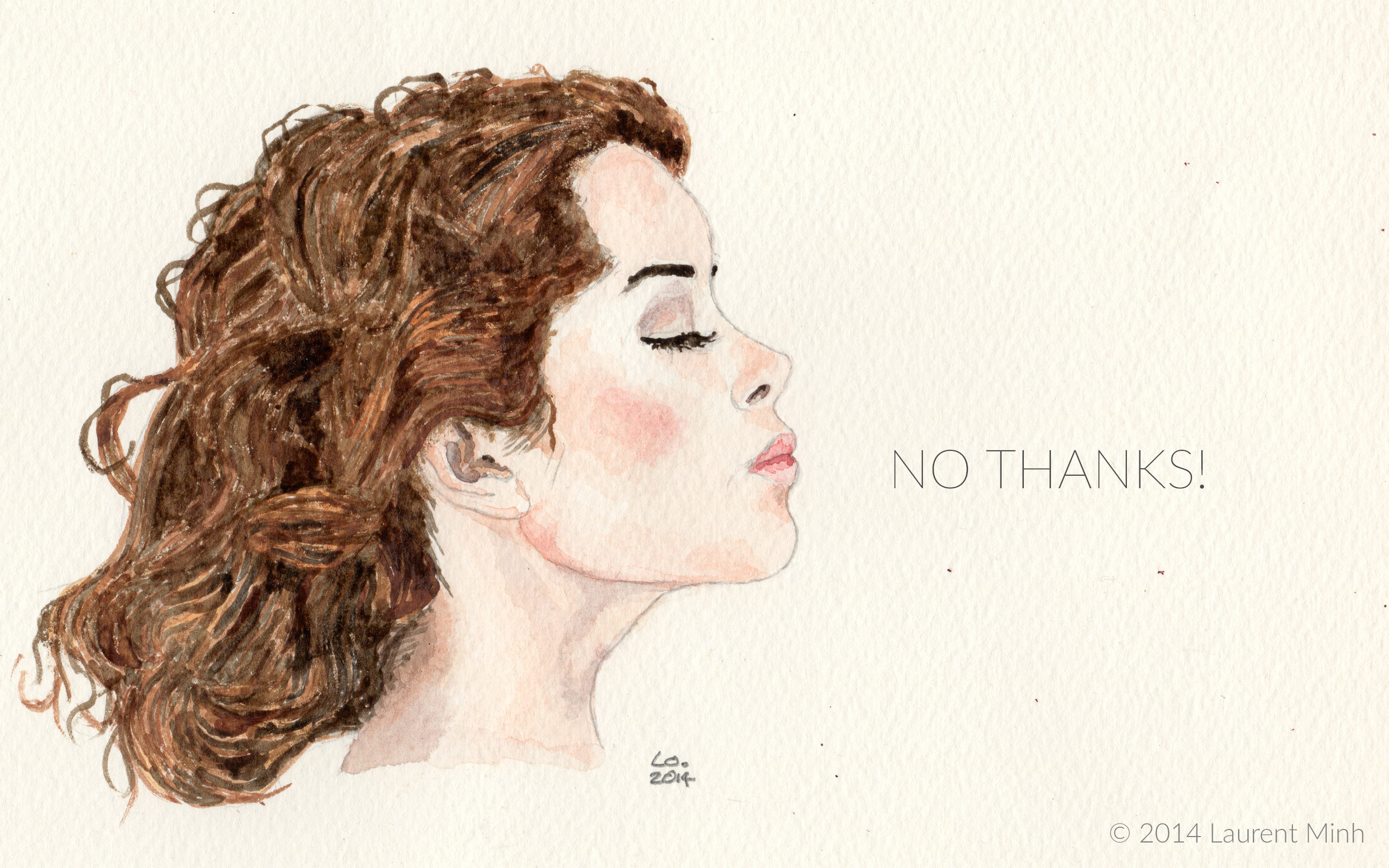 No thanks - copyright 2014 Laurent Minh