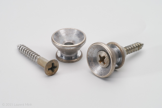 Attache courroie Gotoh Chrome reliqué